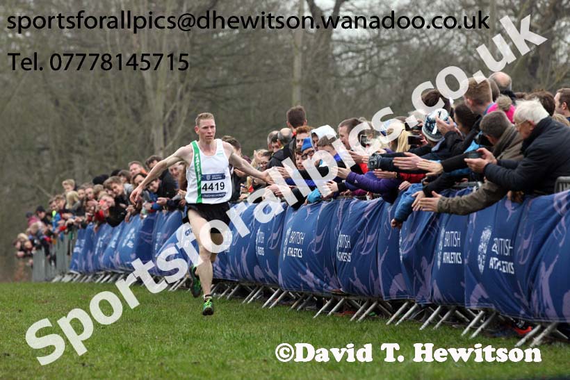 Senior mens Inter Counties Cross Country, Prestwold Hall, Loughborough. Photo: David T. Hewitson/Sports for All Pics